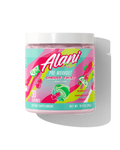 Alani Nu Cherry Twist pre-workout powder, front view